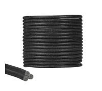 sourcing map Backer Rod 1.5mm Thick x 1000cm Black Silicone Foam Caulk Saver | Weather Strip Seal for Sealing Concrete Gaps Expansion Joints Crack Filling Doors Windows
