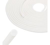 sourcing map Backer Rod 10mm x 12m Silicone Rubber Foam Caulk Saver, Weather Strip Seal for Sealing Concrete Gaps, Expansion Joints, Crack Filling, Doors, Windows, White