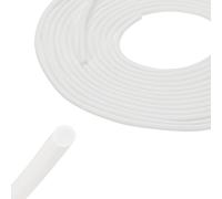 sourcing map Backer Rod 3mm x 4.5m Silicone Rubber Foam Caulk Saver, Weather Strip Seal for Sealing Concrete Gaps, Expansion Joints, Crack Filling, Doors, Windows, White