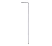sourcing map Ball End Hex Key Wrench 1.5mm L-Shape Extra Long Arm Hexagon Metric Wrenches Chrome Vanadium Steel Repairing Tool for Home Repair, Silver Tone