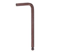sourcing map Ball End Hex Key Wrench 4mm S2 Steel L-Shape Hexagon Metric Wrenches Repairing Tool for Home Repair Red