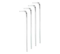 sourcing map Ball End Hex Key Wrench 5mm S2 Steel L-Shape Wrench 4Pcs