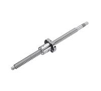 sourcing map BallScrew SFU1605 (Dia 16mm, Lead 5mm, Length 700mm) with Ball Screw Nut Anti Backlash Ball Screw Kit Standard End Machining for BK/BF12 CNC Machine Parts
