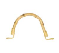 sourcing map Bamboo Teapot Handle, 1 Pcs U-Shape Replacement Wired Rattan Kettle Handle for Span 2.4-3.5" Tea Pot Ceramic and Pottery Kettle Accessories Supplies, Gold