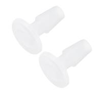 sourcing map Barb Plug Plastic End Cap Crimp Fitting Hose Connector OD 3/16" for Water Cooling Hose ID 4mm Pack of 2