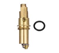 sourcing map Basin Sink Clicker, Replacement Sink Basin Clicker Brass Push Spring Plug for Home Bathroom Bathtub Sinks Drain Stopper, 13mm Closed Height