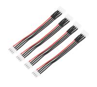 sourcing map Battery Balance Plug Connector Cable 3S Leads Extension Cable for RC Car Airplanes Remote Control 4Pcs