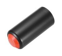 sourcing map Battery Cover Mic Battery Screw on Cap Cup Cover 31mm/1.22in Wireless Black Red