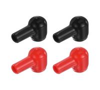 sourcing map Battery Terminal Cover, 10 Pcs Battery Terminal Protector Truck Battery Terminal Cover Positive Negative Poles Stud Covers L6-10-35mm for Car Accessories Truck Marine Boat
