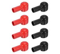 sourcing map Battery Terminal Cover, 6 Pcs Battery Terminal Protector Truck Battery Terminal Cover Positive Negative Poles Stud Covers L14-24-60mm for Car Accessories Truck Marine Boat