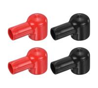 sourcing map Battery Terminal Cover, 8 Pcs Battery Terminal Protector Truck Battery Terminal Cover Positive Negative Poles Stud Covers L12-20-43mm for Car Accessories Truck Marine Boat