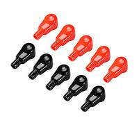 sourcing map Battery Terminal Insulating Rubber Protector Covers for 25mm Terminal 11mm Cable Red Black 5 Pairs