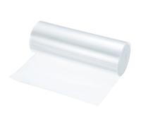 sourcing map Battery Wrap PVC Heat Shrink Tubing 127mm Dia 200mm Flat 8 Feet Clear Good Insulation for Battery Pack-2.5m