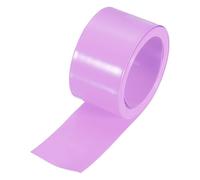 sourcing map Battery Wrap PVC Heat Shrink Tubing 19mm Dia 30mm Flat 8 Feet Pink Good Insulation for Battery Pack-2.5m
