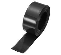 sourcing map Battery Wrap PVC Heat Shrink Tubing 20mm Dia 32mm Flat 26 Feet Black Good Insulation for Battery Pack-8m