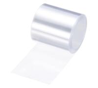 sourcing map Battery Wrap PVC Heat Shrink Tubing 42mm Dia 66mm Flat 8 Feet Clear Good Insulation for Battery Pack-2.5m