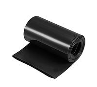sourcing map Battery Wrap PVC Heat Shrink Tubing 58mm Dia 90mm Flat 10 Feet(3meters) Black Good Insulation for Battery Pack