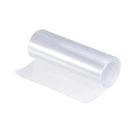 sourcing map Battery Wrap PVC Heat Shrink Tubing 95mm Dia 150mm Flat 10 Feet(3meters) Clear Good Insulation for Battery Pack