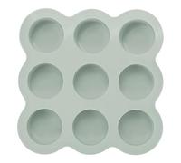 sourcing map Beeswax Candle Mould, 9 Grids Beeswax Bar Mould Makes 9 x 0.8oz Reusable Easy Release Bees Wax Module for Wax Candle Making Butter Candy Chocolate Grey