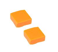 sourcing map Beeswax Leather Craft, Thread Line Wax Block Sewing Supplies DIY Tool Square Shape, 2pcs