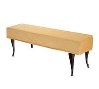 sourcing map Bench Cushion Cover Dining Bench Cover Anti Dust Washable Bench Seat Protector Cover for Bedroom, Living Room, Kitchen, Yellow