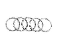 sourcing map Bicycle Bike 30mm Inside Diameter 16 Ball Bearings Retainer 5 Pcs
