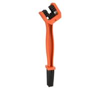 sourcing map Bicycle Chain Cleaning Tool Brush Motorcycle Chain Brush Crankset Brush Bike Clean Brush Kit for Gears Maintenance Cleaning Tools, Orange