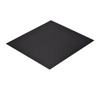 sourcing map Black ABS Plastic Sheet 300x300x2mm for Building Model, DIY Crafts, Panel