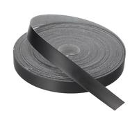 sourcing map Black Edge Banding 100 ft x 1-1/8 Inch Veneer Tape Pre-glued Flexible Plywood Edge Banding with Hot Melt Adhesive for Furniture Restoration