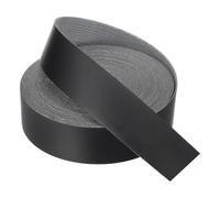 sourcing map Black Edge Banding 50 ft x 1-3/4 Inch Veneer Tape Pre-glued Flexible Plywood Edge Banding with Hot Melt Adhesive for Furniture Restoration