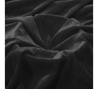 sourcing map Black Velvet Fabric by the Yard, 5 Yard x 63 Inch Wide Soft Stretchy Velvet Cloth Fabric for Upholstery Sofa Chair Wallet Making DIY Sewing Costume Craft Curtain