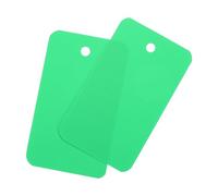 sourcing map Blank Waterproof Eyelet Hole Plastic Shipping Tags,Blank Labeling Tags for Product Identification Tags,Valve Marking,Outdoor Tagging,3.5x6cm/1.38x2.36 Inch Pack of 200,Light Green