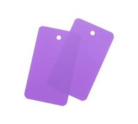 sourcing map Blank Waterproof Eyelet Hole Plastic Shipping Tags,Blank Labeling Tags for Product Identification Tags,Valve Marking,Outdoor Tagging,4x7cm/1.57x2.76 Inch Pack of 200,Purple