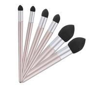 sourcing map Blending Sponge Pen, 3 Size Washable Sketch Wipe Rubbing Brush Drawing Art Blenders Tool Reusable for Artist Shadow Detail Correcting(Pack of 6, Gray)