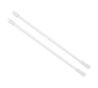 sourcing map Blind Wand Replacement,3Pcs 12" Long Plastic Blind Tilt Wand with Hole, Vertical Blind Rod Stick for Window Blind Stick Wand Opener (Transparent)
