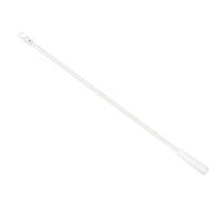 sourcing map Blind Wand Replacement with Hook,1Pcs 17" Long Fiberglass Blind Tilt Wand with Plastic Hook and Grip, Vertical Blind Rod Stick for Window Blind Stick Wand Opener (White)