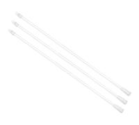 sourcing map Blind Wand Replacement with Hook,3Pcs 17" Long Acrylic Blind Tilt Wand with Hook and Grip, Vertical Blind Rod Stick for Window Blind Stick Wand Opener (Transparent)