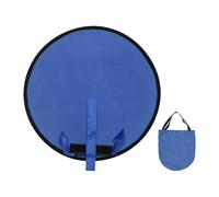sourcing map Blue Green Screen Backdrop (75cm Diameter) Foldable Green Background with Stand Carrying Bag, Fits Video/Photography/Meetings/Chats