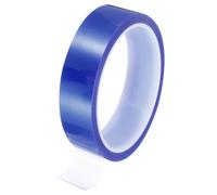 sourcing map Blue Heat Tape, 1 Roll 25mmx33m 108ft High Temperature Heat Resistant Tape for Sublimation,Heat Vinyl Press,Heat Transfer, Circuit Board, No Residue