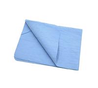 sourcing map Blue Synthetic Chamois Car Dry Washing Cloth Clean Towel 43cm x 32cm