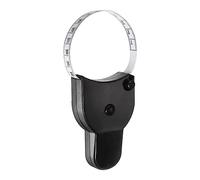 sourcing map Body Measure Tape 150cm Automatic Telescopic Tape Measure Retractable Measuring Tape with Lock Pin & Push-Button for Body Measurements, Sewing, Fabric, Cloth, Black