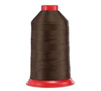 Sourcing Map Bonded Nylon 630D/3 Sewing Thread, 962 Yards, Brown, Heavy Duty Nylon Upholstery Thread for Leather, Jeans, Weaving, Craft, Machine, DIY