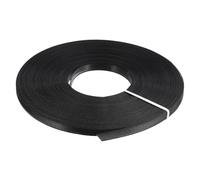 sourcing map Boning for Sewing, 1Pcs 45 Yards 12mm - Polyester Sew-Through Low-Density Corset Boning for Wedding Dress, Bridal Gown (Black)