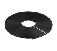 sourcing map Boning for Sewing, 1Pcs 45 Yards 8mm - Polyester Sew-Through Low-Density Corset Boning for Wedding Dress, Bridal Gown (Black)