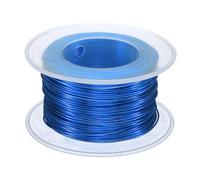 sourcing map Bonsai Wire Anodized Aluminum Training Wire Roll 0.8mm Gauge 98ft Length Bendable Bonsai Tree Wire for Garden, Horticulture, Landscape, Planting, Blue