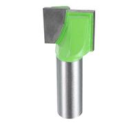 sourcing map Bottom Cleaning Router Bit 1/2" Shank Carbide Tipped Spoilboard Surfacing Planing CNC Mortising Bit for Slab Flattening Woodworking, 15/16" (24mm) Dia 25/32" (20mm) Depth