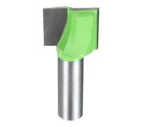 sourcing map Bottom Cleaning Router Bit 1/2" Shank Carbide Tipped Spoilboard Surfacing Planing CNC Mortising Bit for Slab Flattening Woodworking, 1-1/32" (26mm) Dia 25/32" (20mm) Depth
