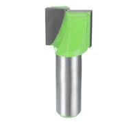sourcing map Bottom Cleaning Router Bit 1/2" Shank Carbide Tipped Spoilboard Surfacing Planing CNC Mortising Bit for Slab Flattening Woodworking, 7/8" (22mm) Dia 25/32" (20mm) Depth