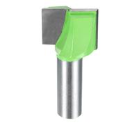 sourcing map Bottom Cleaning Router Bit 1/2" Shank Carbide Tipped Spoilboard Surfacing Planing CNC Mortising Bit for Slab Flattening Woodworking, 1-1/16" (27mm) Dia 25/32" (20mm) Depth