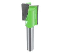 sourcing map Bottom Cleaning Router Bit 1/4" Shank Carbide Tipped Spoilboard Surfacing Planing CNC Mortising Bit for Slab Flattening Woodworking, 9/16" (14mm) Dia 25/32" (20mm) Depth